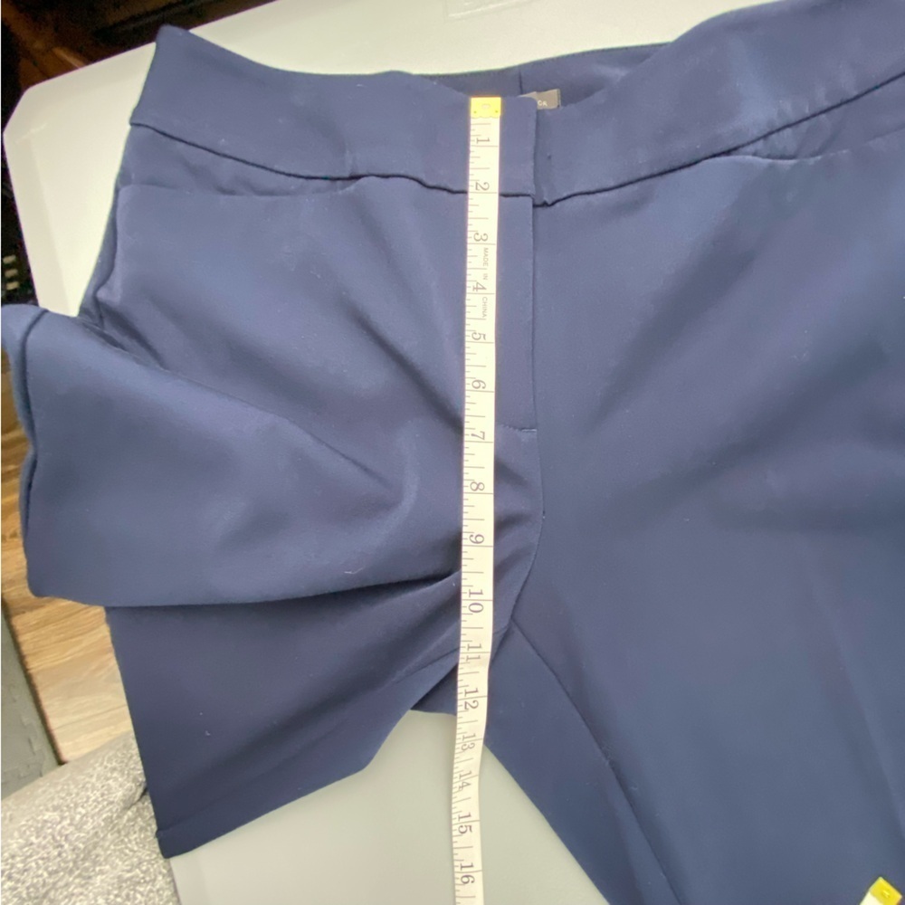 Ann Taylor Factory Navy Blue Trouser Pants Women's Size 8 - Picture 8 of 14